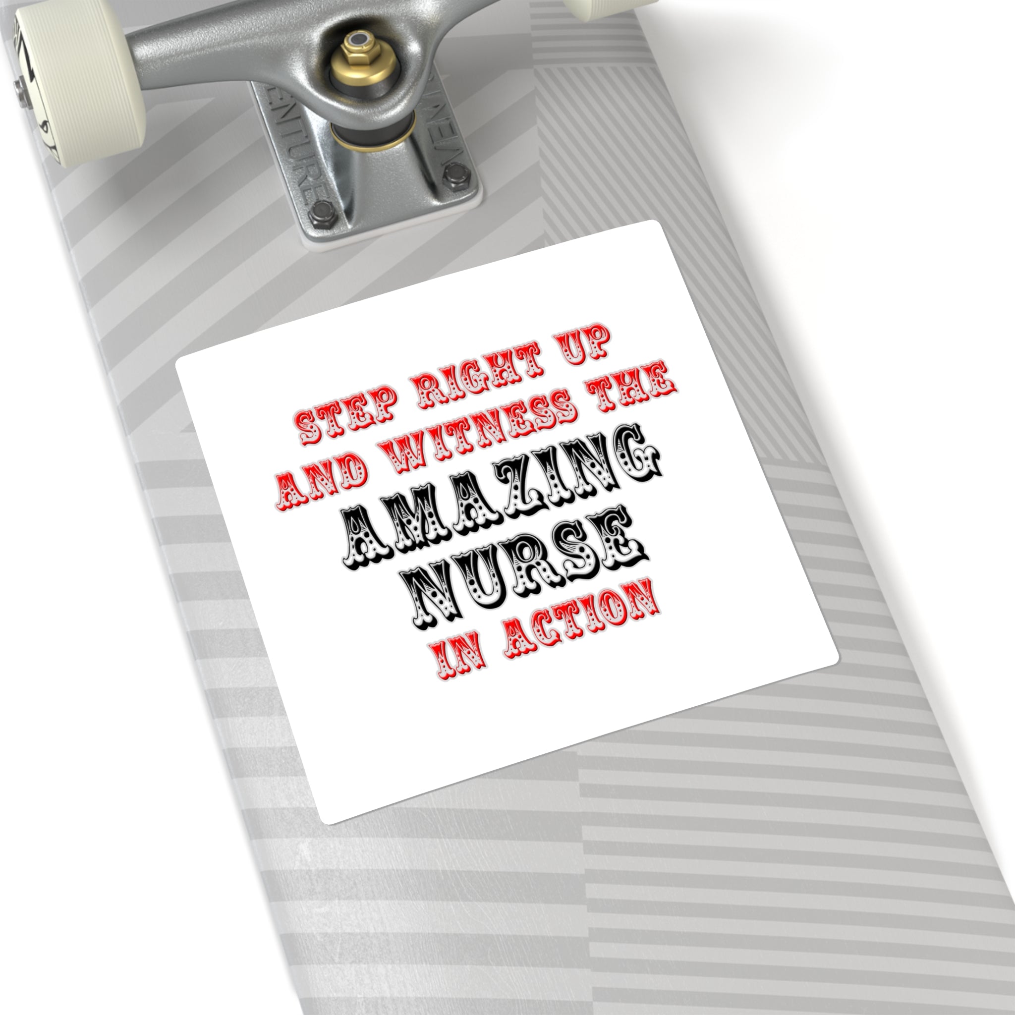 Amazing Nurse In Action - Square Stickers