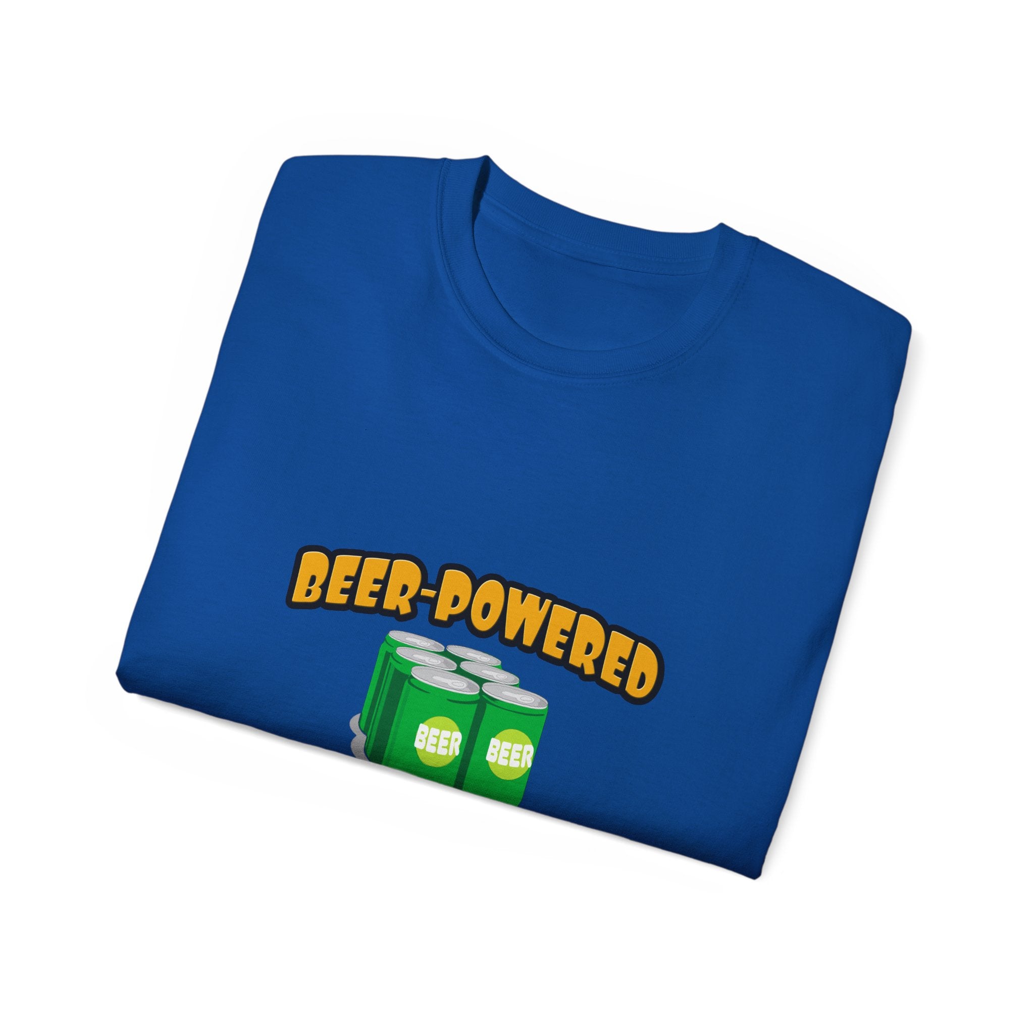 Beer Powered Nurse - Unisex Ultra Cotton Tee