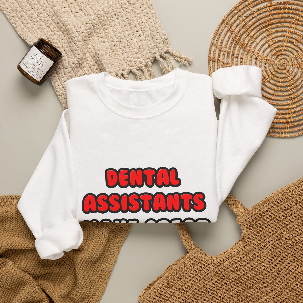 Dental Assistants Make Great Lovers - Unisex Heavy Blend™ Crewneck Sweatshirt