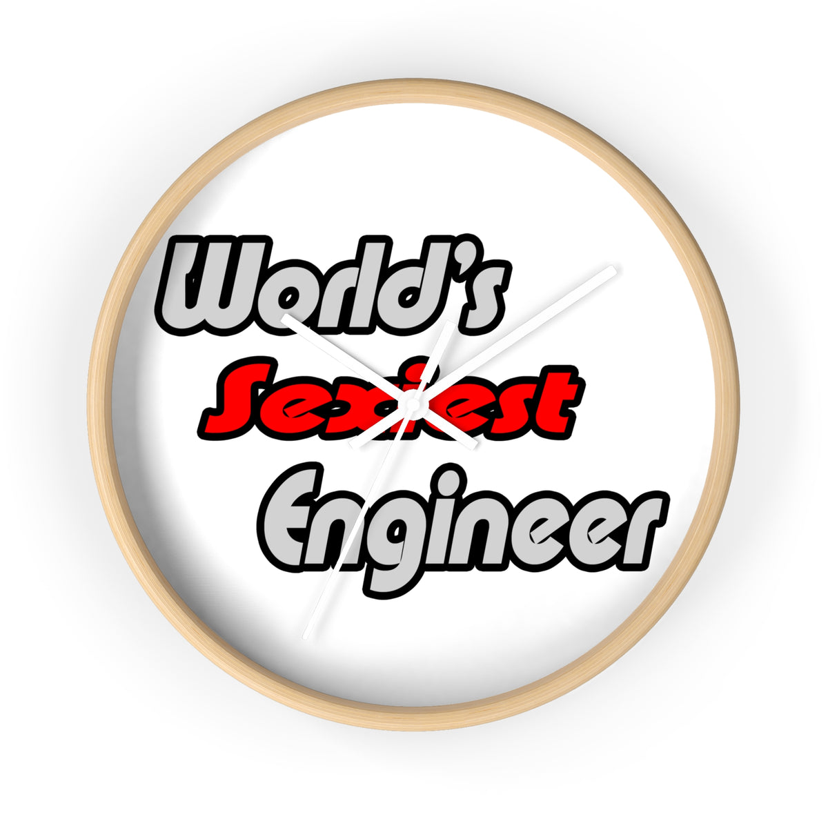 World's Sexiest Engineer - Wall Clock