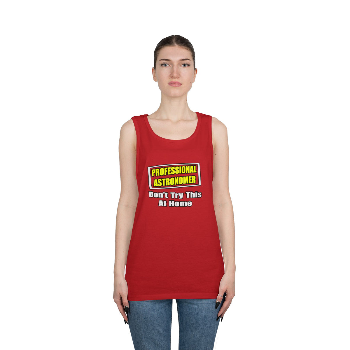 Professional Astronomer...Joke - Unisex Heavy Cotton Tank Top