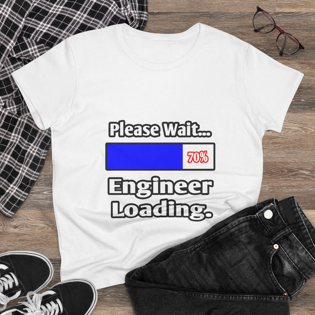 Please Wait...Engineer Loading - Women's Midweight Cotton Tee