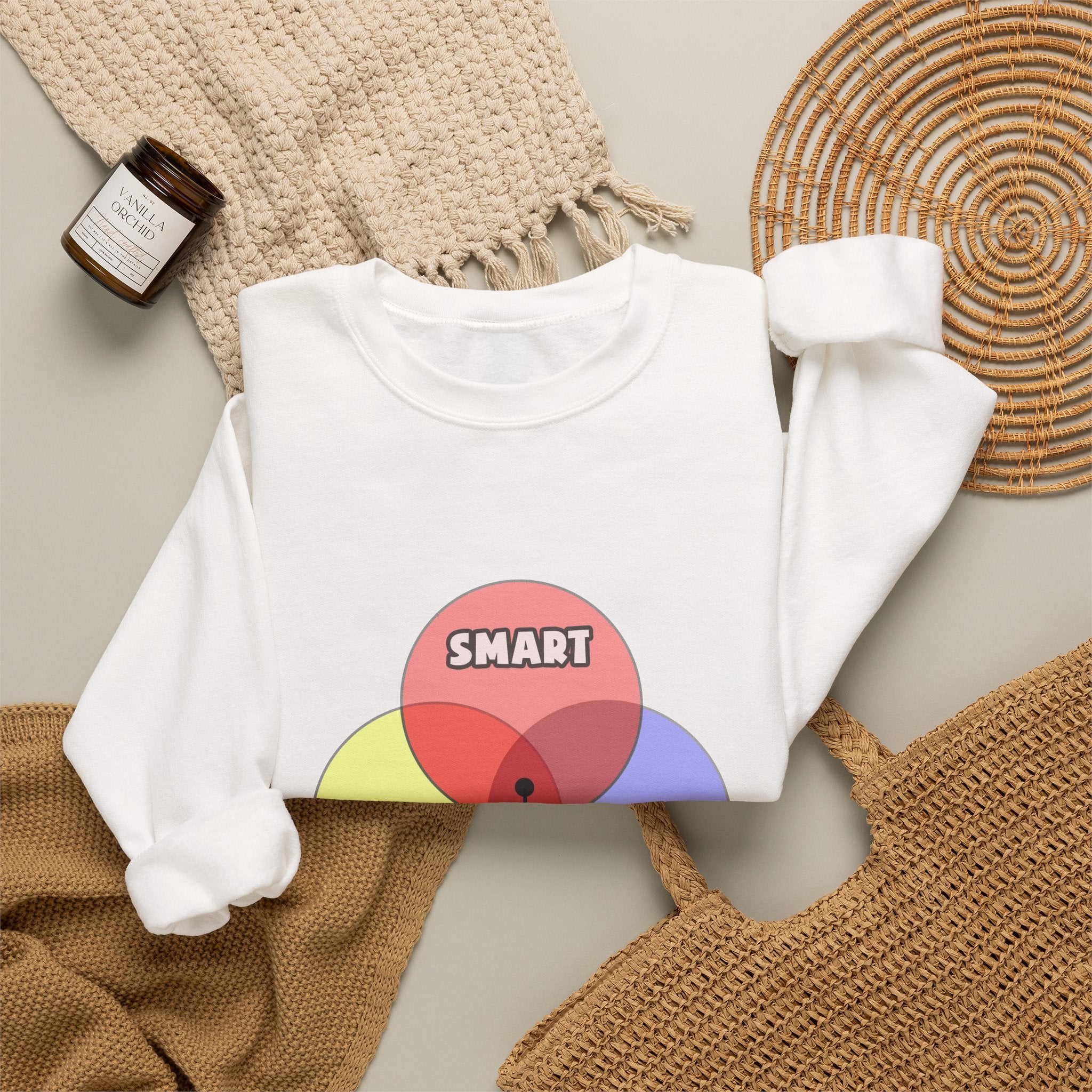 Venn Diagram .. Aerospace Engineers - Unisex Heavy Blend™ Crewneck Sweatshirt