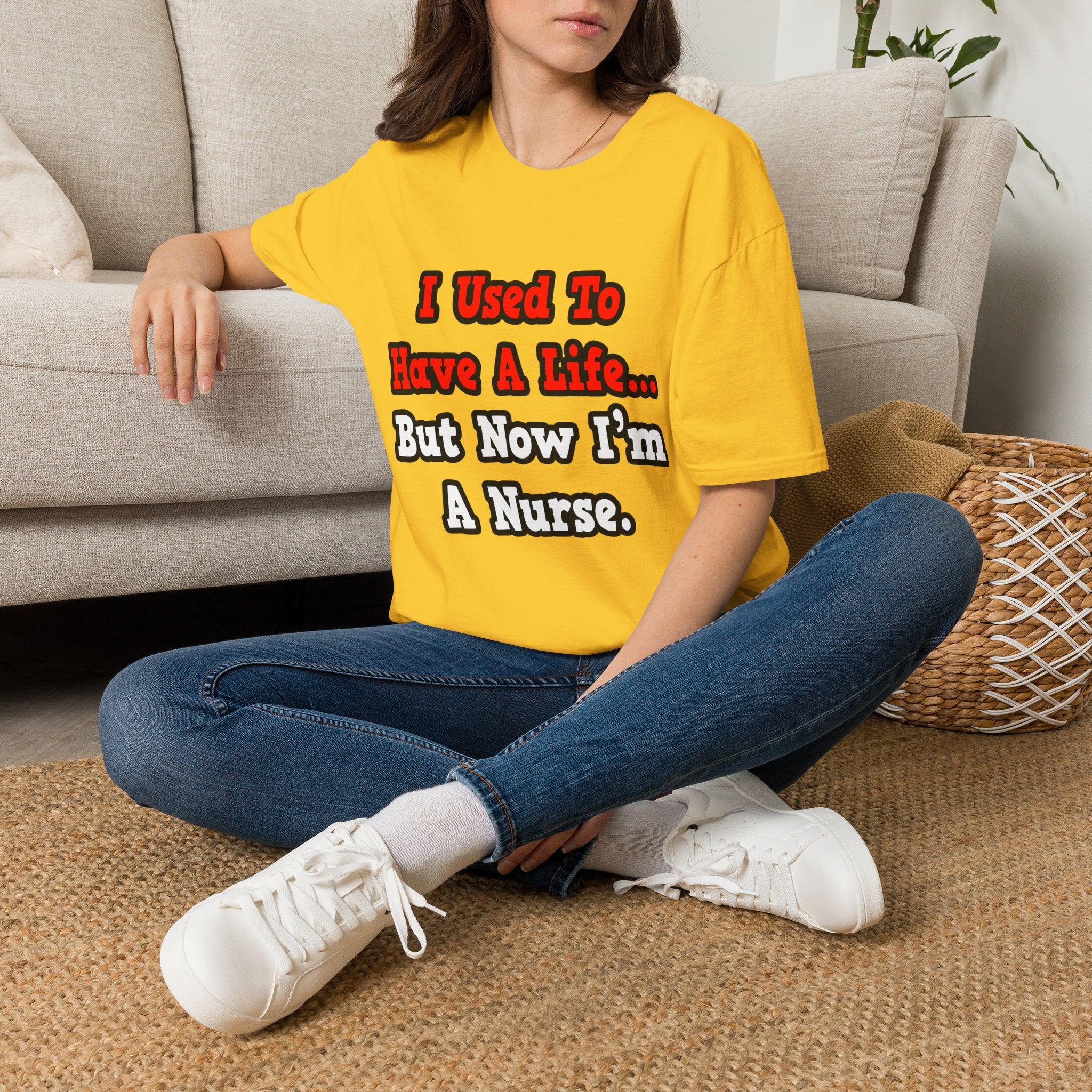 I Used to Have a Life...Nurse - Unisex Softstyle T-Shirt