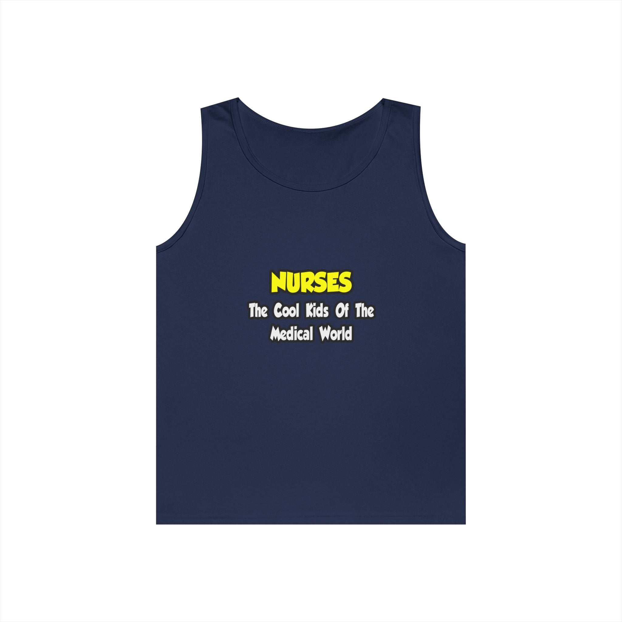 Nurses...Cool Kids of Medical World - Unisex Heavy Cotton Tank Top