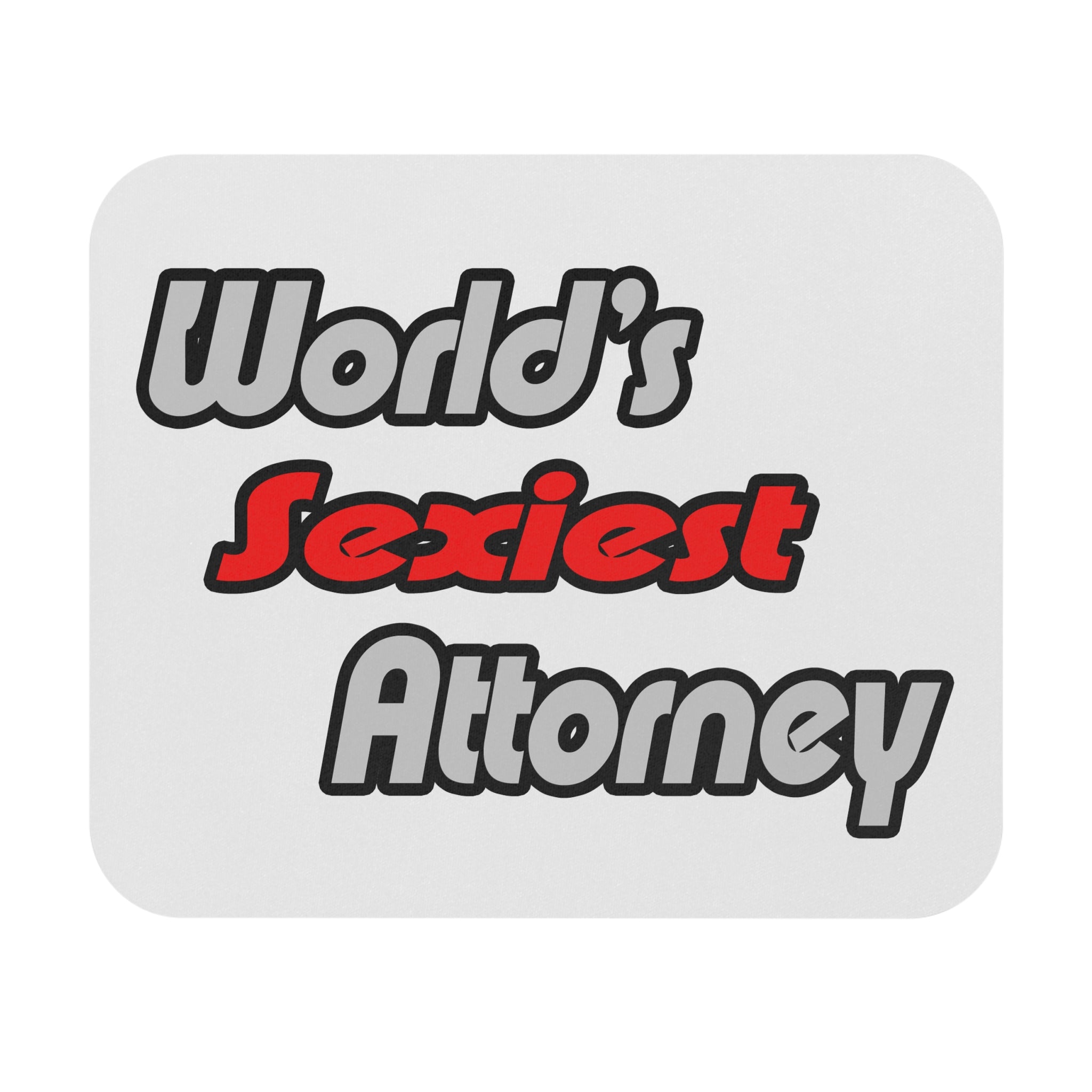 World's Sexiest Attorney - Mouse Pad (Rectangle)