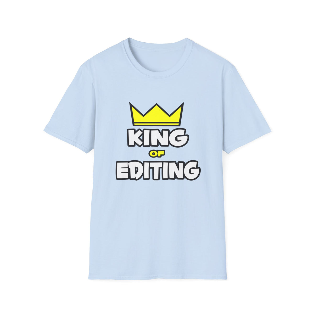 King of Editing - Unisex Softstyle T-Shirt