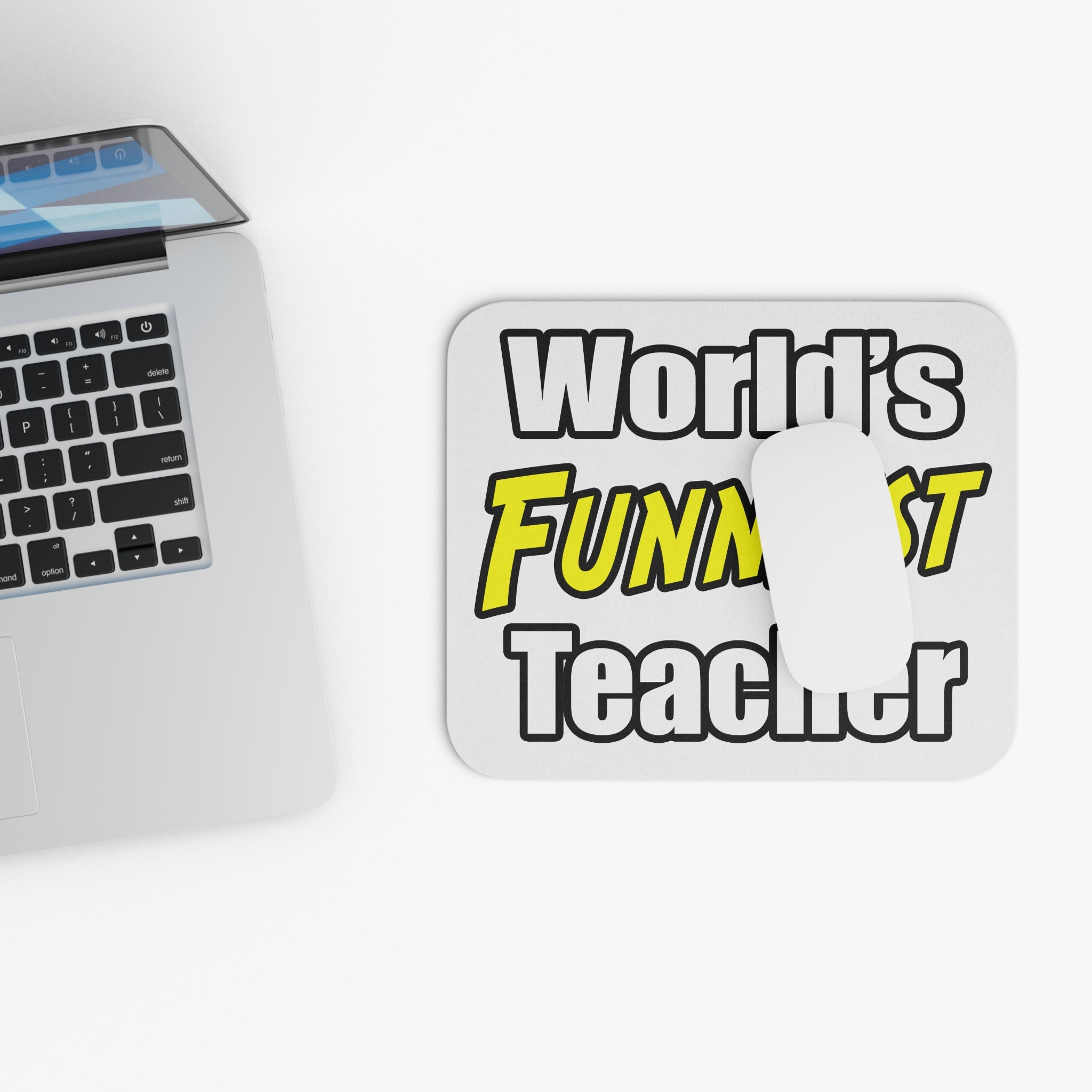 World's Funniest Teacher - Mouse Pad (Rectangle)