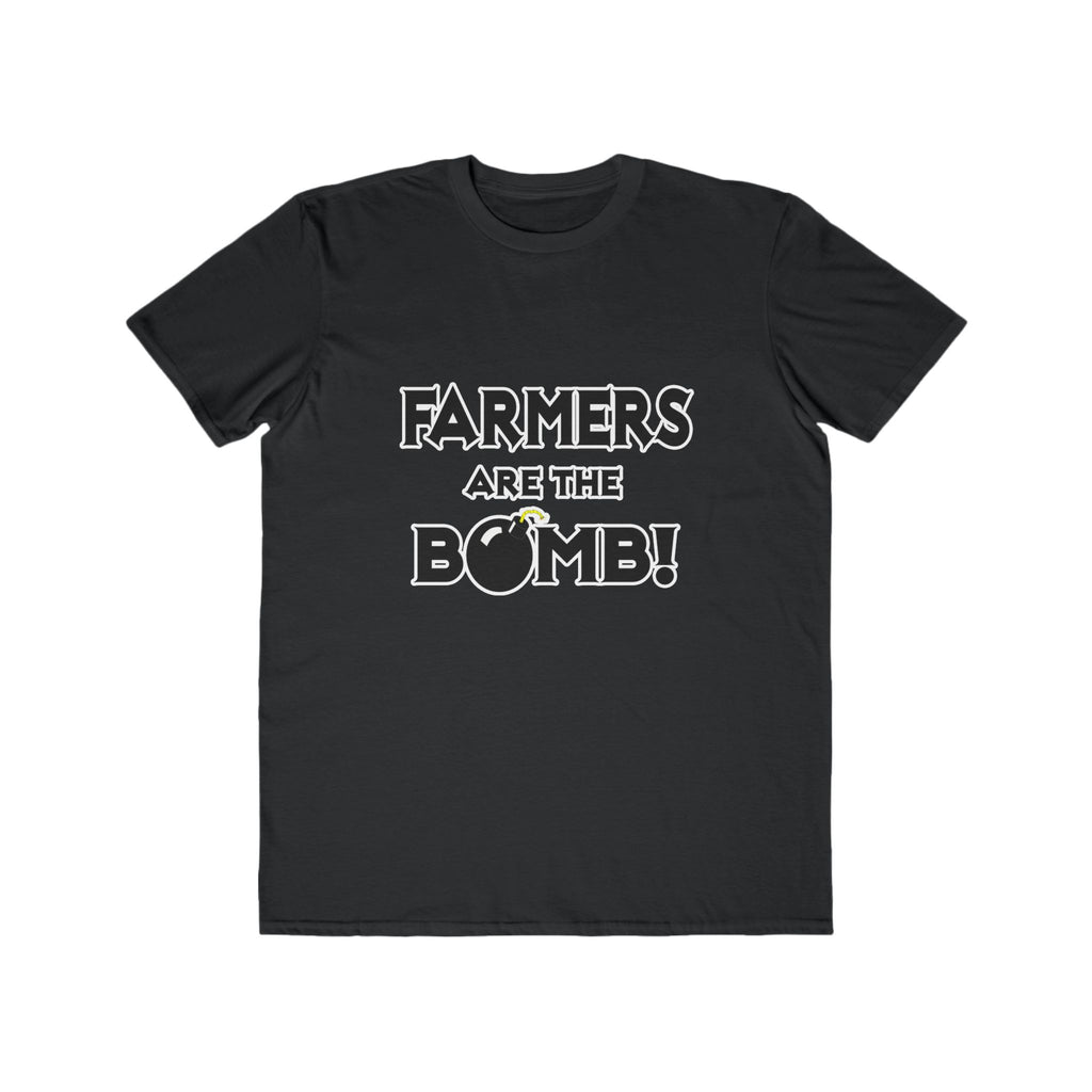 Farmers Are The Bomb! - Men's Lightweight Fashion Tee