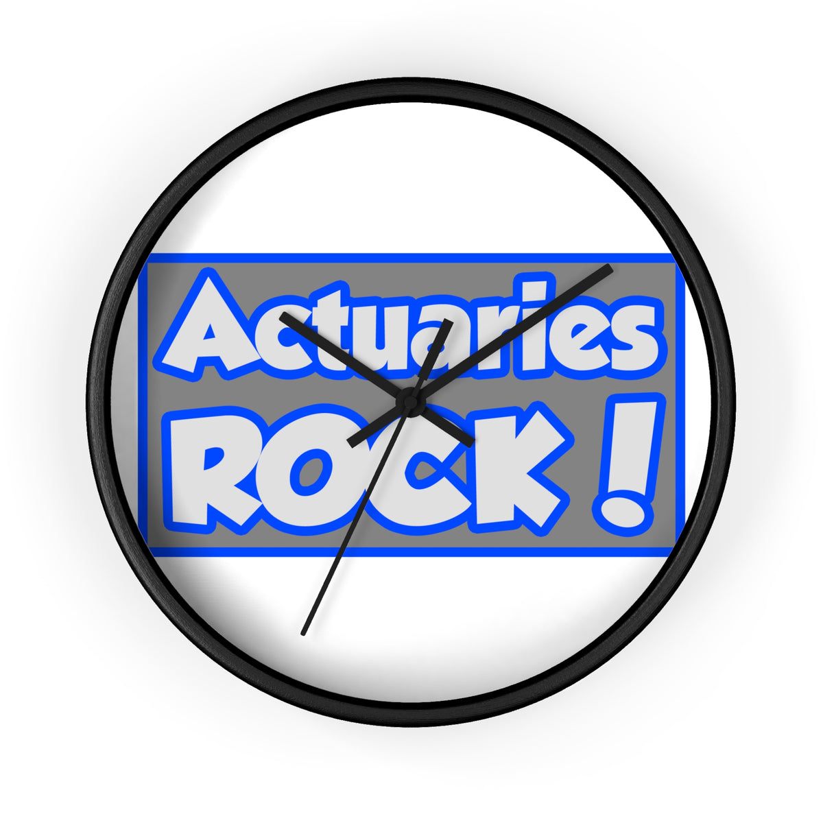 Actuaries Rock! - Wall Clock