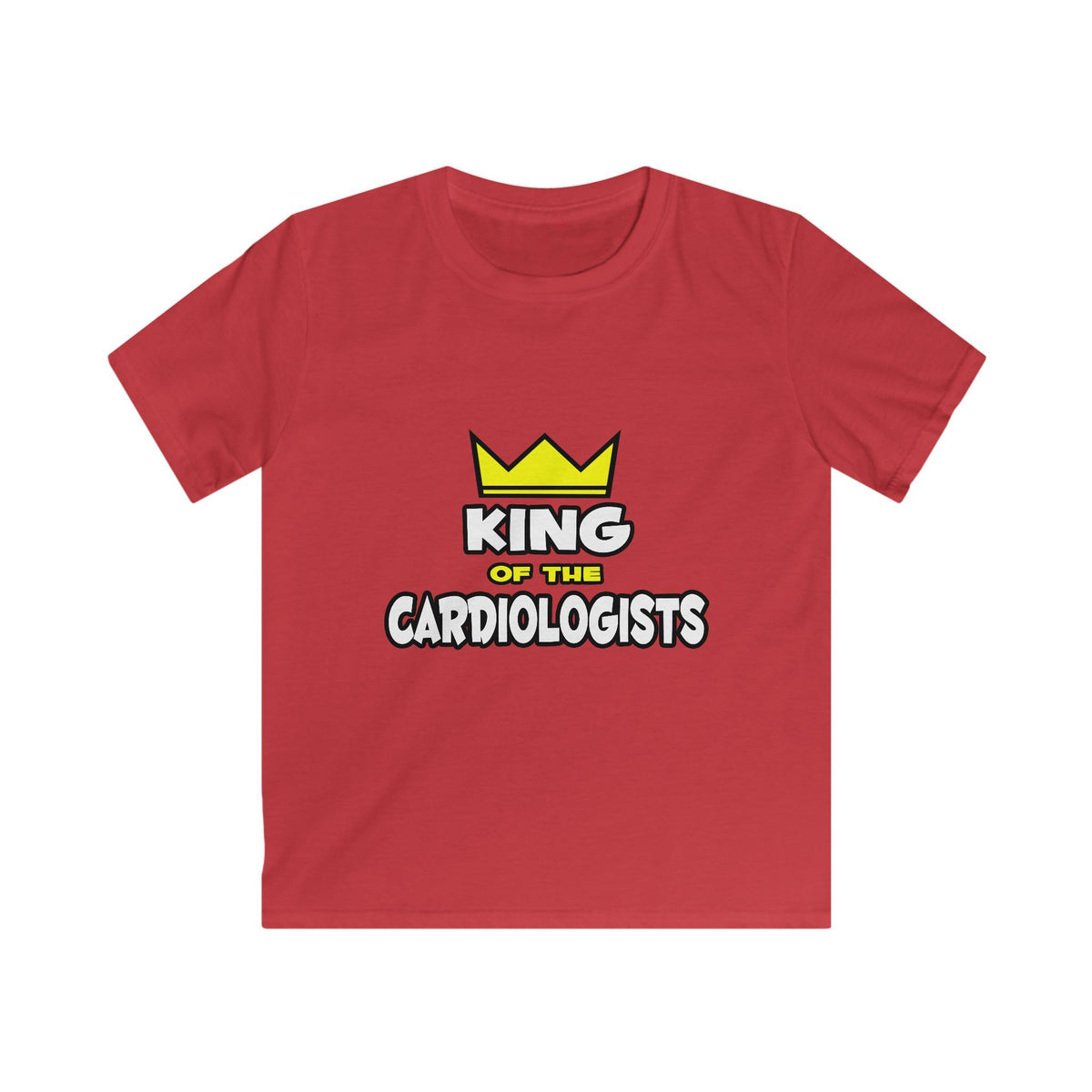 King of the Cardiologists - Kids Softstyle Tee