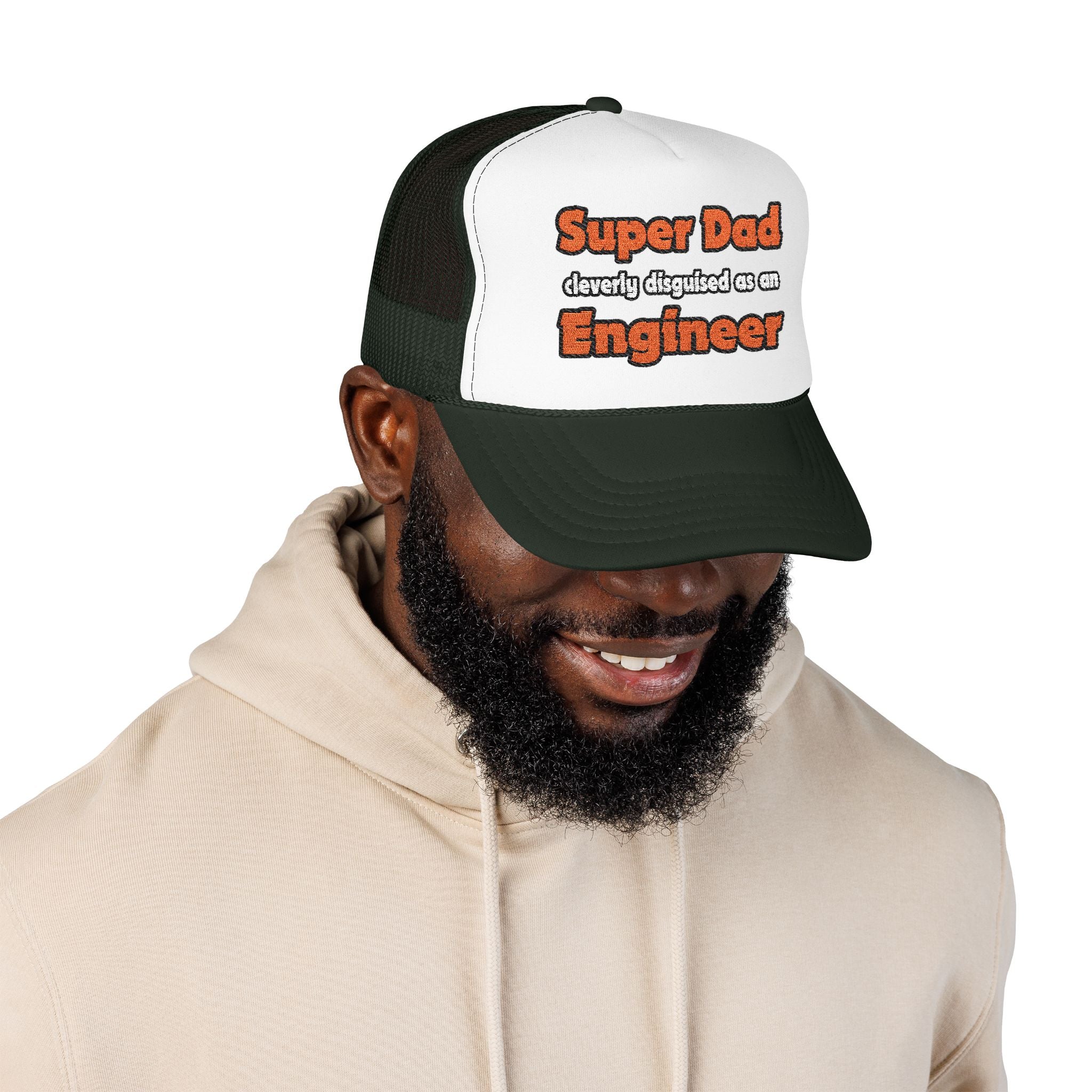 Super Dad ... Engineer - Foam Trucker Hat