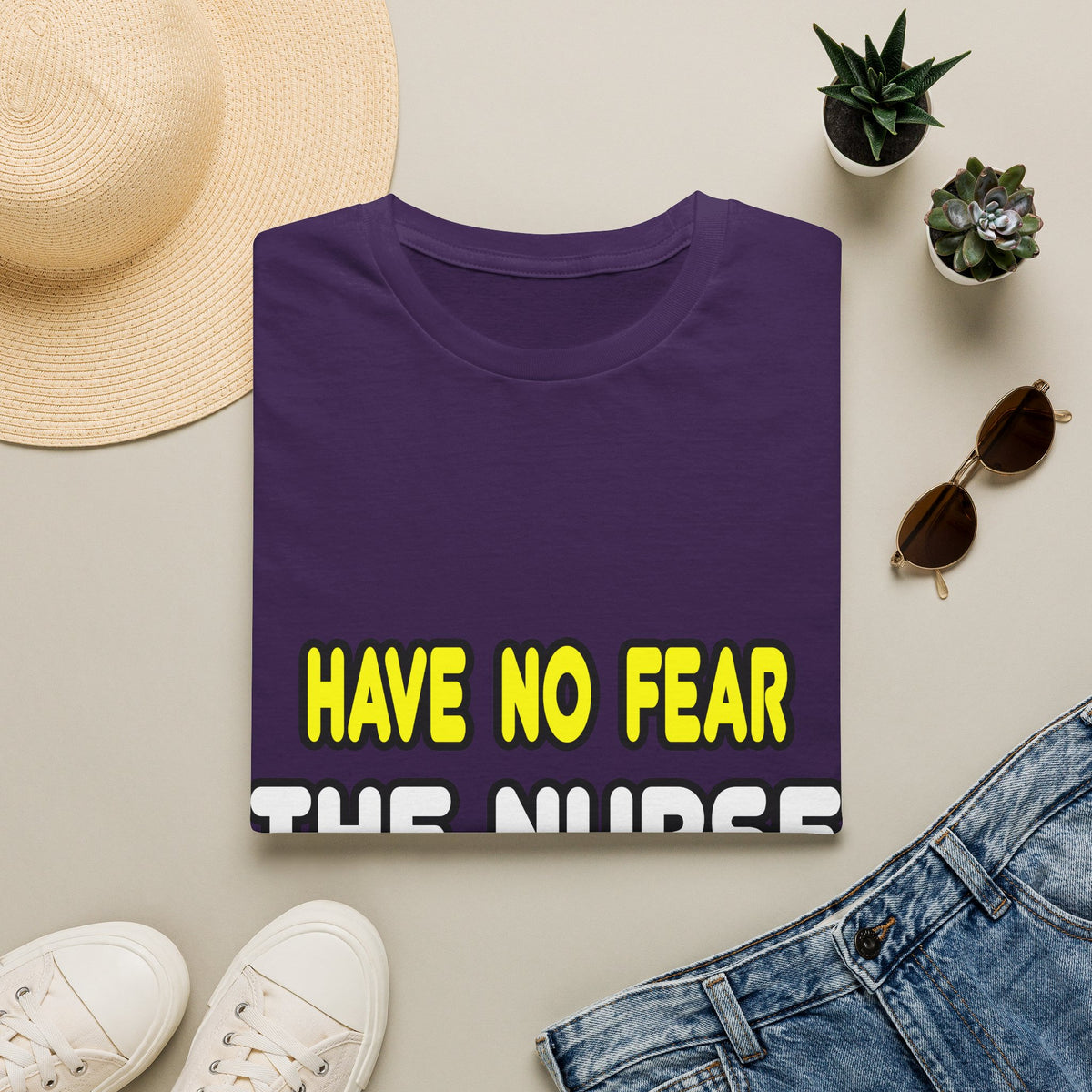 Have No Fear, The Nurse Is Here - Unisex Softstyle T-Shirt