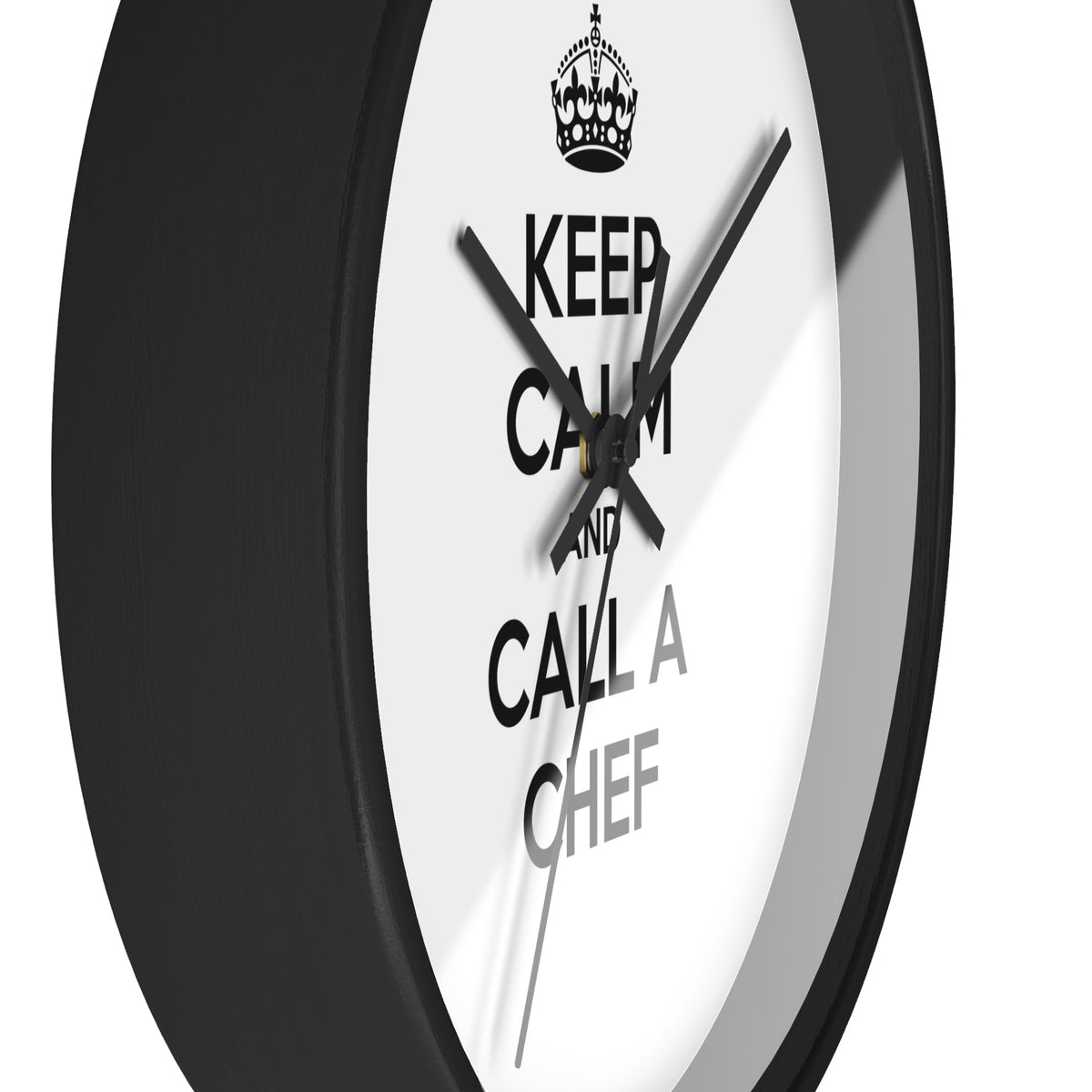 Keep Calm and Call a Chef - Wall Clock