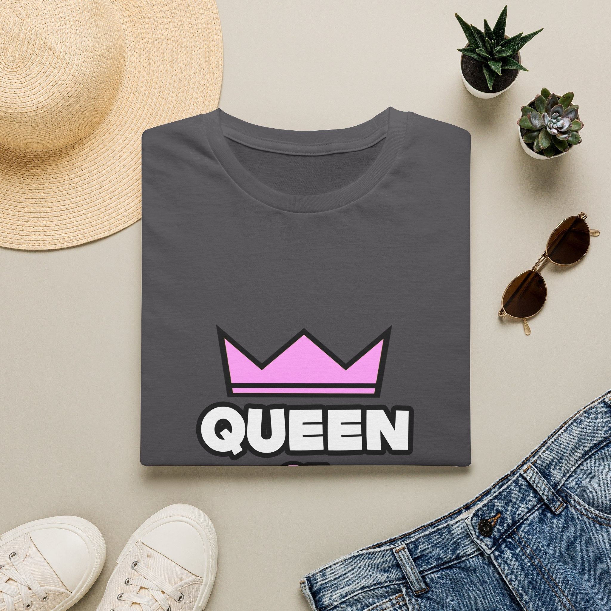 Queen of Air Traffic Control - Unisex Softstyle T-Shirt