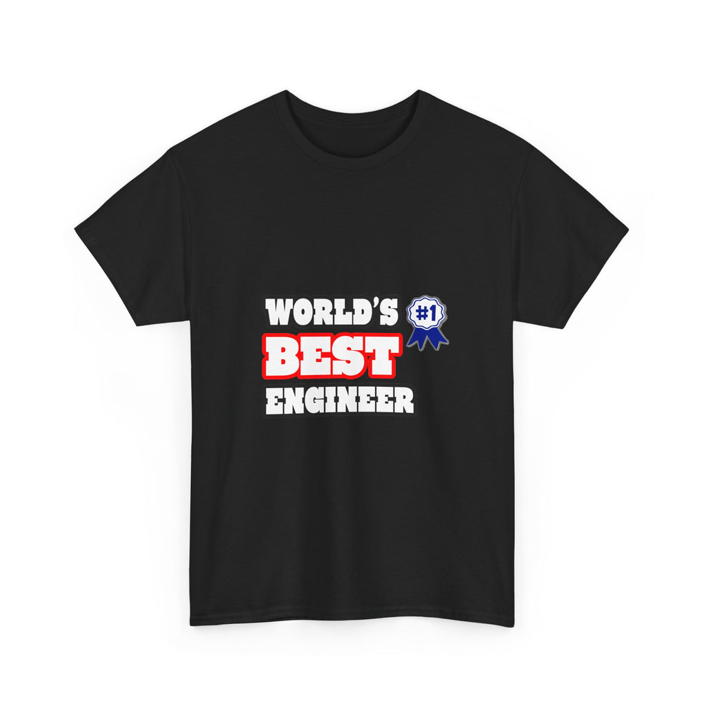 World's Best Engineer - Unisex Heavy Cotton Tee
