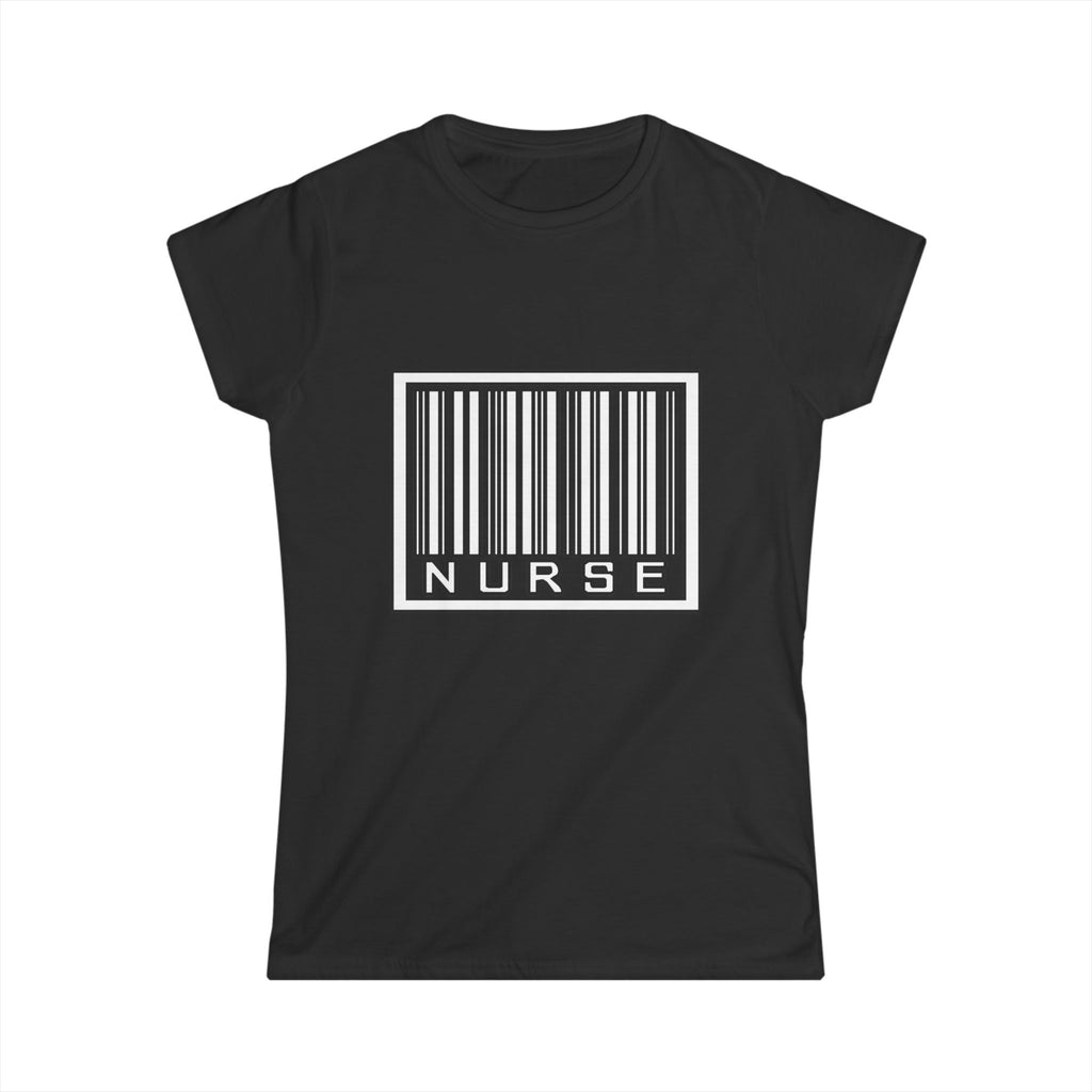 Barcode Nurse - Women's Softstyle Tee
