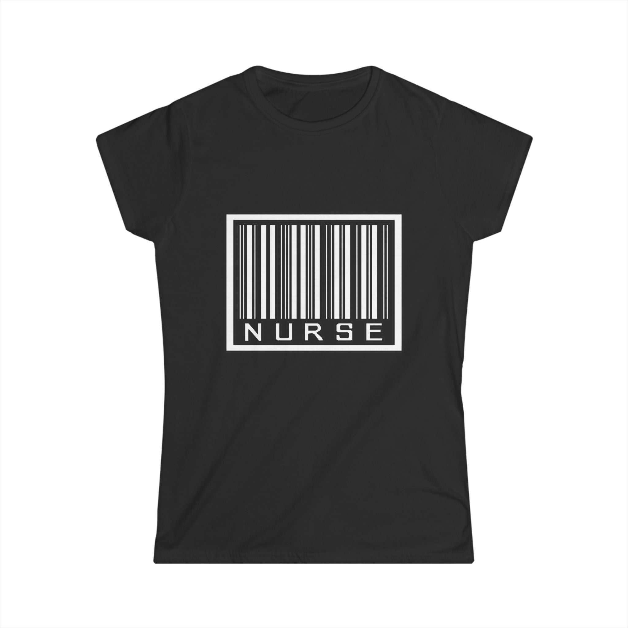 Barcode Nurse - Women's Softstyle Tee