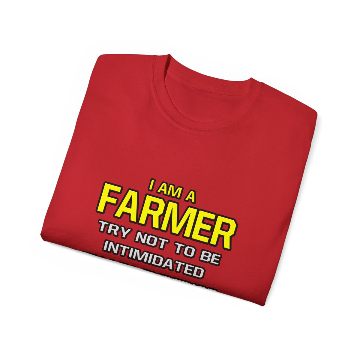 Farmer...Superior Intelligence - Unisex Ultra Cotton Tee