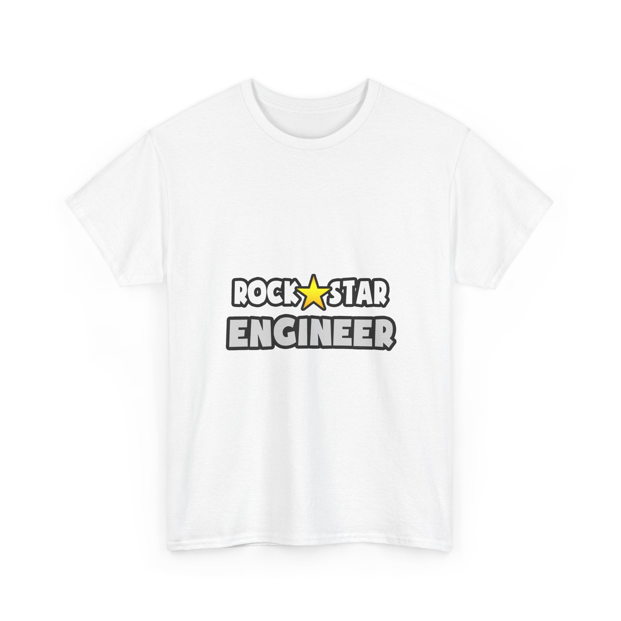 Rock Star Engineer (2) - Unisex Heavy Cotton Tee