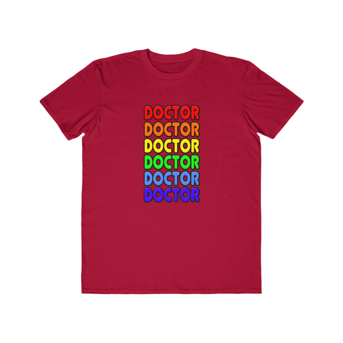 Rainbow Doctor - Men's Lightweight Fashion Tee
