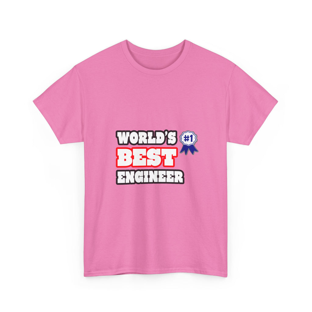 World's Best Engineer - Unisex Heavy Cotton Tee