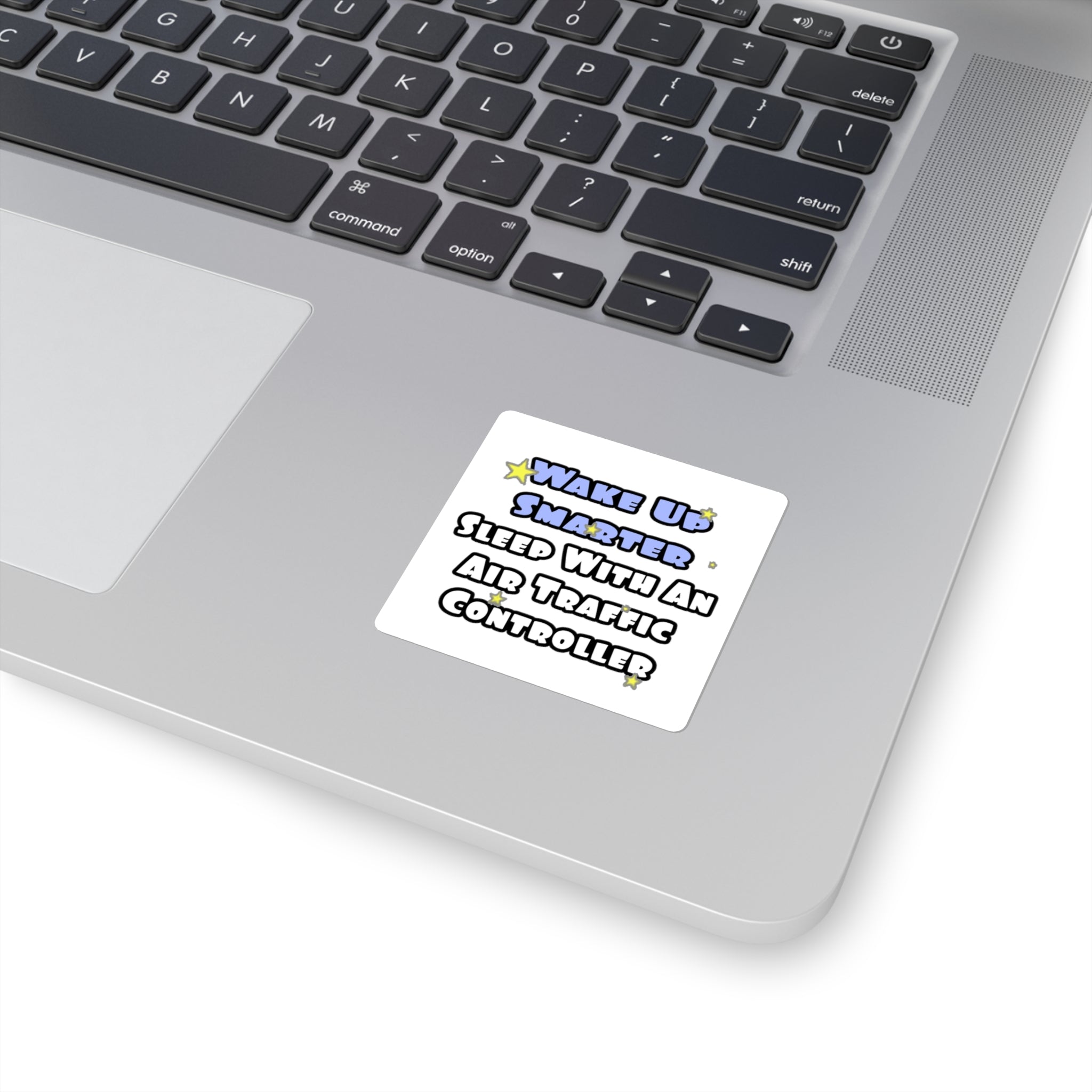 Wake Up Smarter...Sleep With an Air Traffic Controller - Square Stickers
