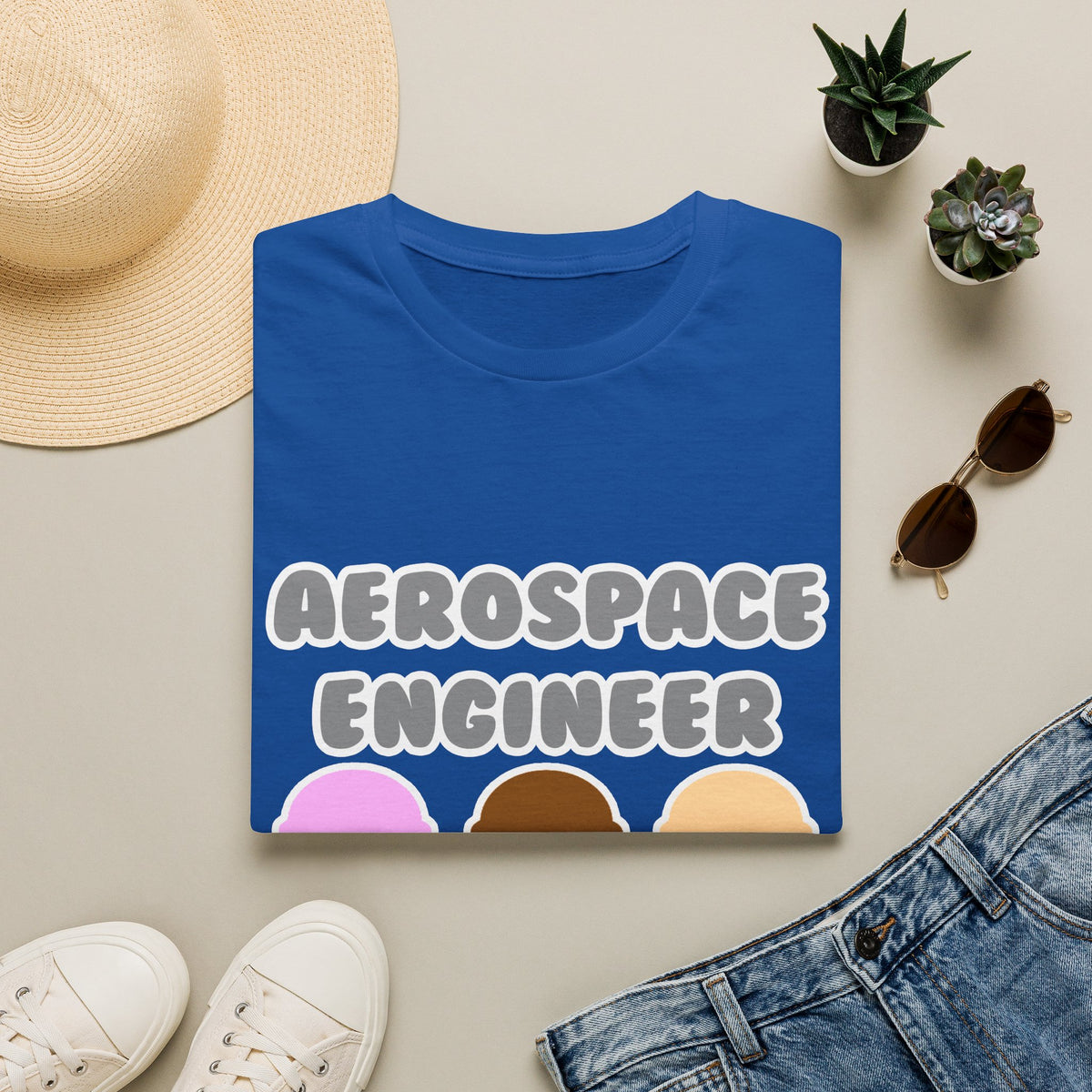 Aerospace Engineer ... Will Work For Ice Cream - Unisex Softstyle T-Shirt