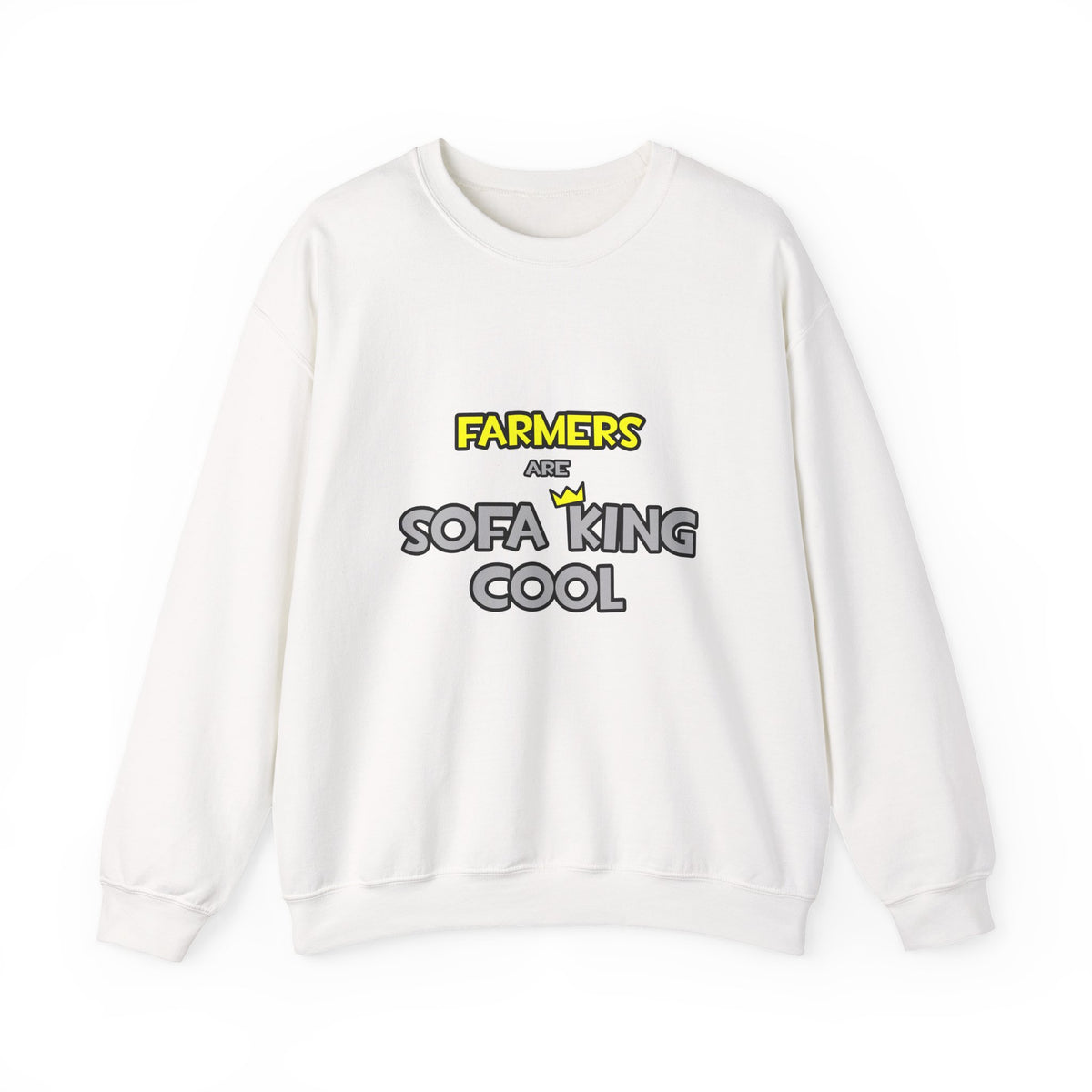 Farmers Are Sofa King Cool - Unisex Heavy Blend™ Crewneck Sweatshirt