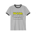 Wake Up Happy...Sleep With An Audiologist - Unisex Cotton Ringer T-Shirt