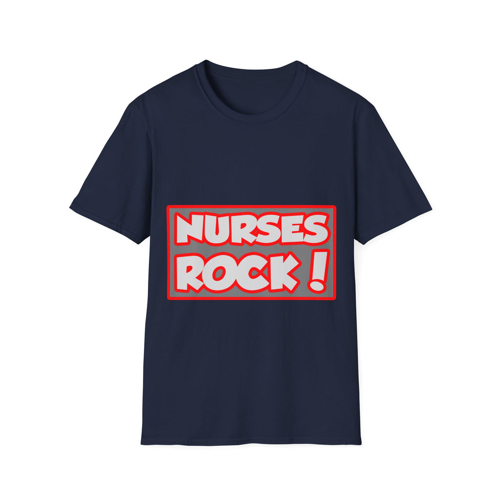 Nurses Rock! - Unisex Softstyle T-Shirt