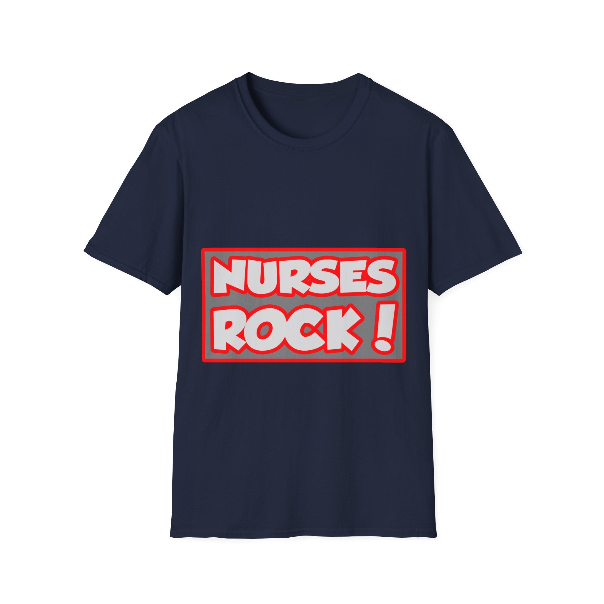 Nurses Rock! - Unisex Softstyle T-Shirt