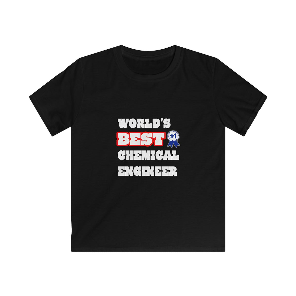 World's Best Chemical Engineer - Kids Softstyle Tee