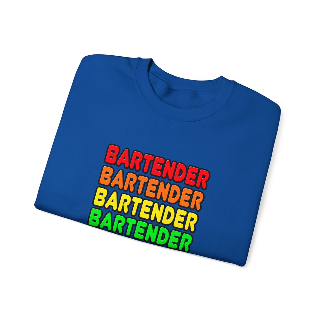 Rainbow Bartender - Unisex Heavy Blend™ Crewneck Sweatshirt