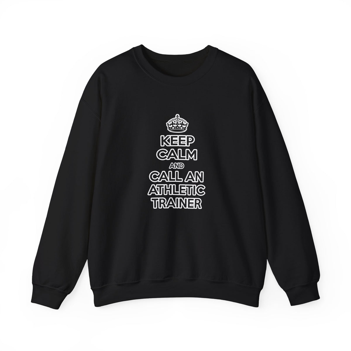 Keep Calm and Call an Athletic Trainer - Unisex Heavy Blend™ Crewneck Sweatshirt