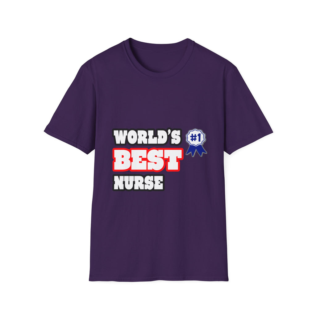 World's Best Nurse - Unisex Softstyle T-Shirt