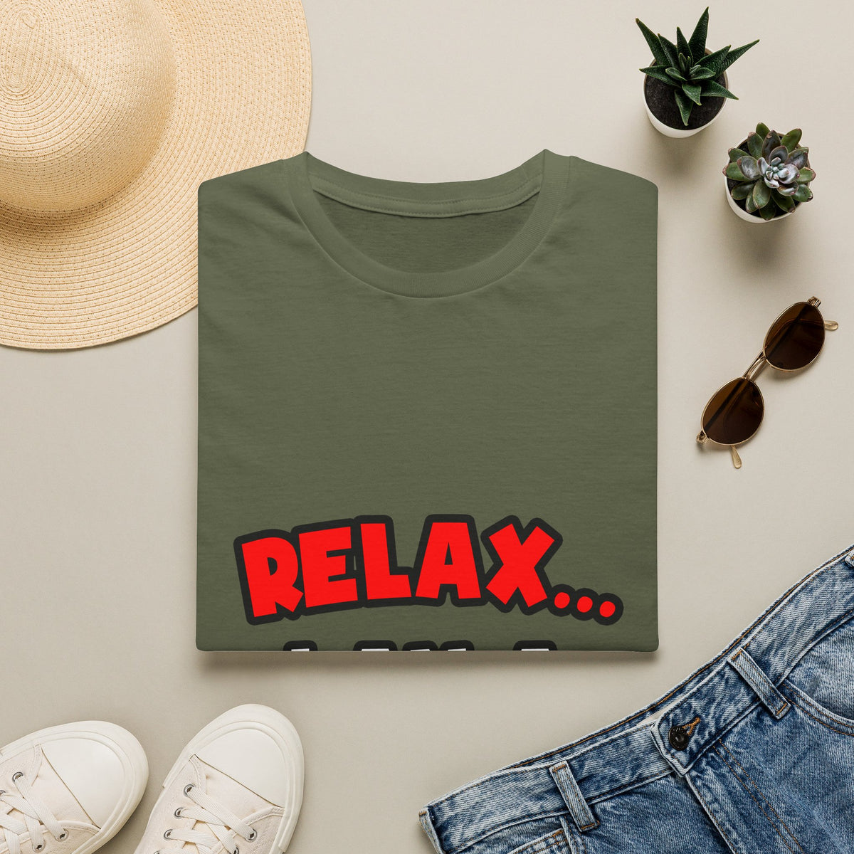 Relax ... I Am A Nurse - Unisex Softstyle T-Shirt