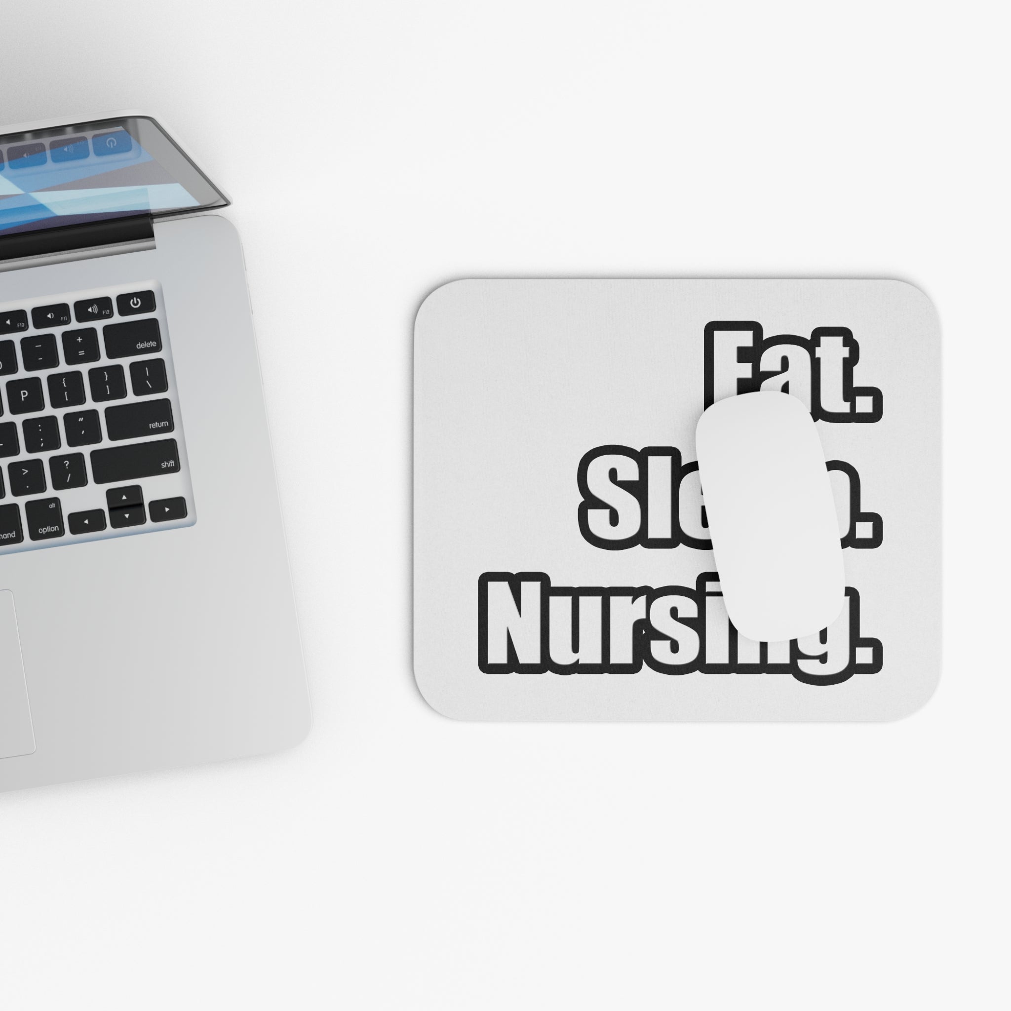 Eat. Sleep. Nursing. - Mouse Pad (Rectangle)