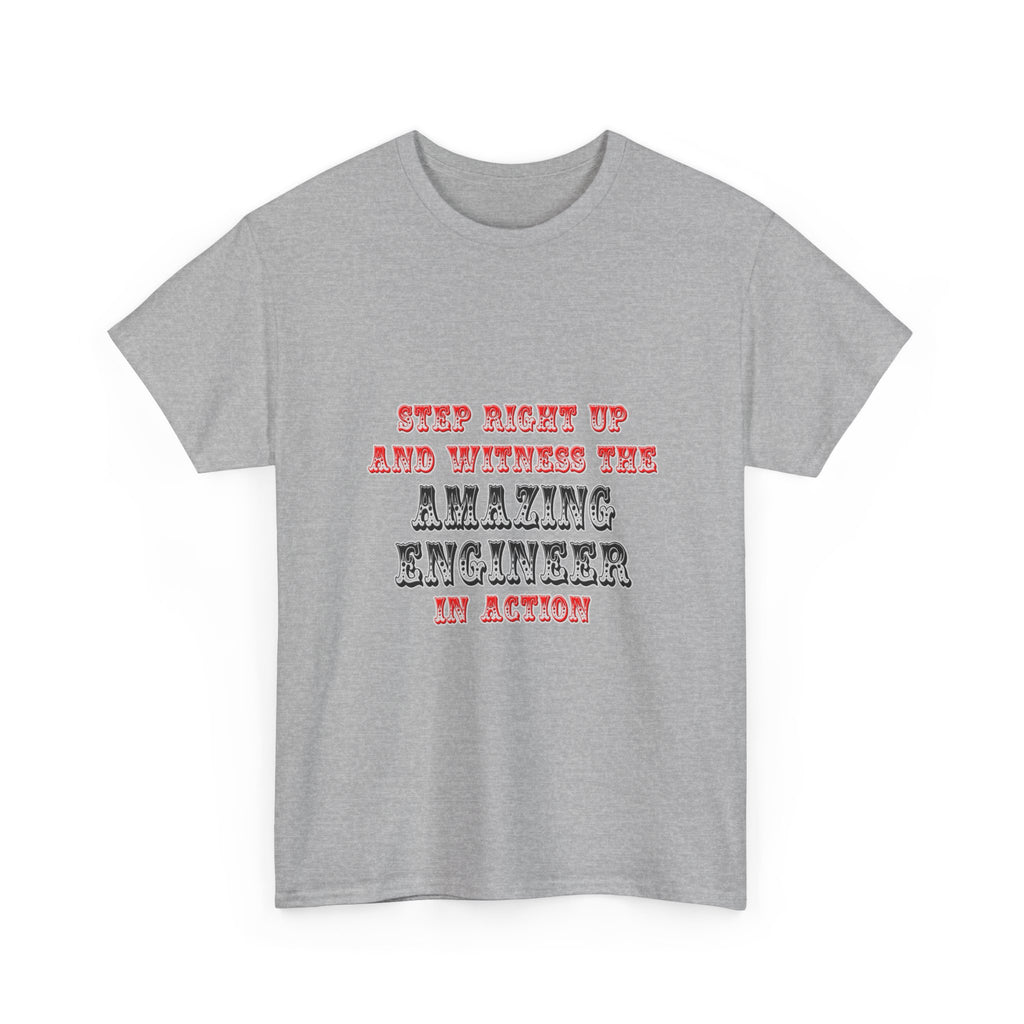 Amazing Engineer In Action - Unisex Heavy Cotton Tee