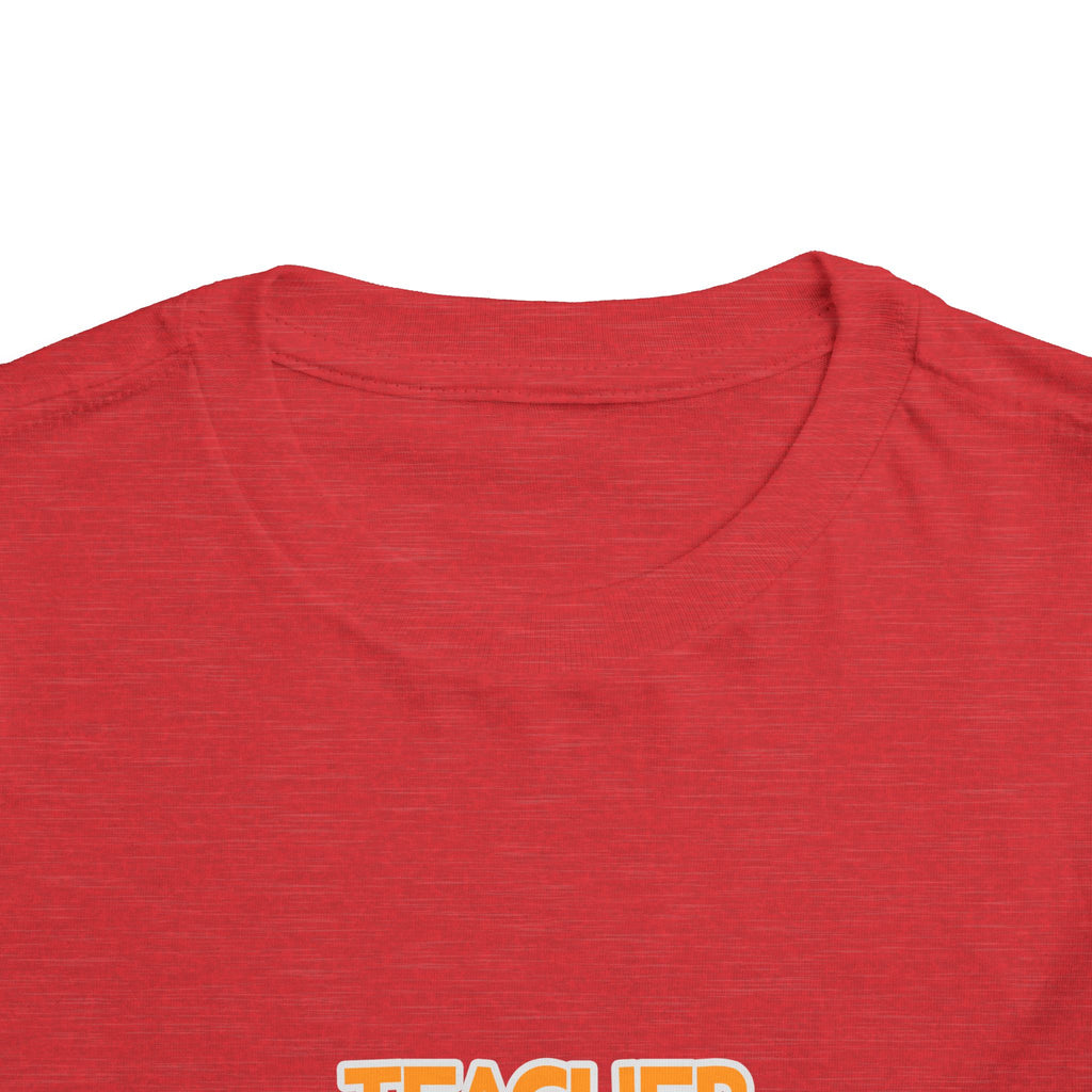 Teacher ... Will Work For Cupcakes - Toddler Short Sleeve Tee