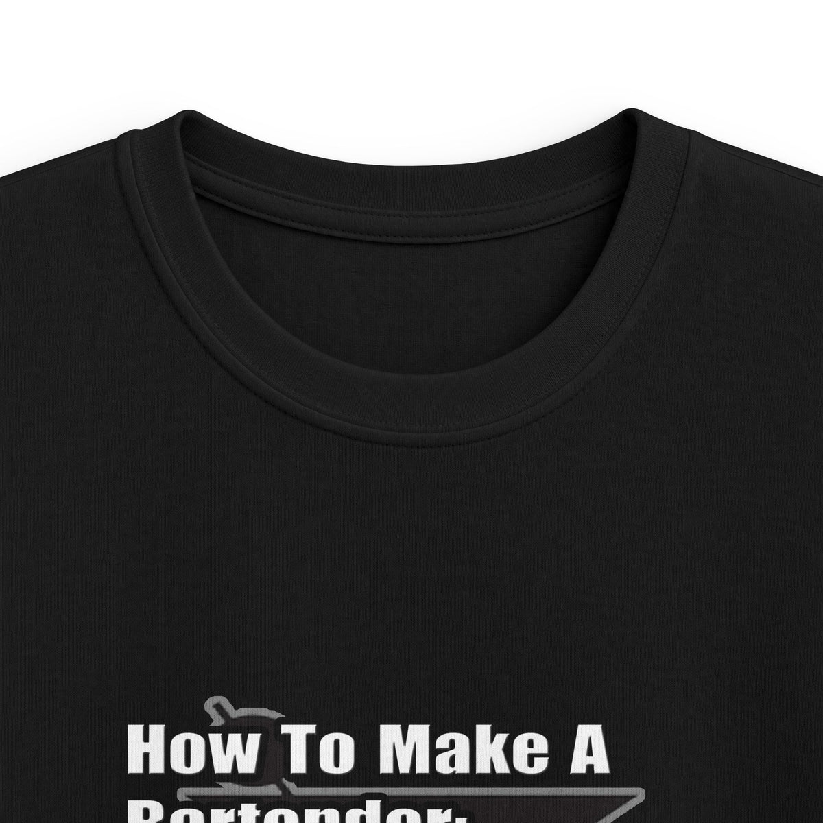 How To Make a Bartender - Kids Softstyle Tee