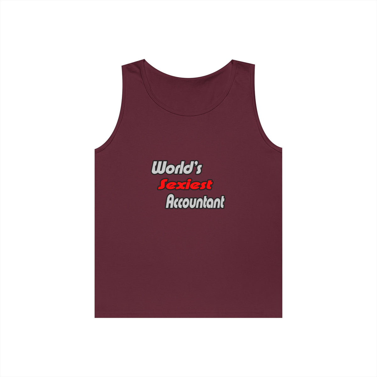 World's Sexiest Accountant - Unisex Heavy Cotton Tank Top