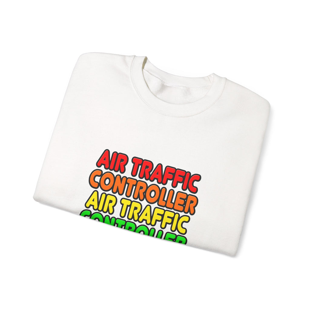 Rainbow Air Traffic Controller - Unisex Heavy Blend™ Crewneck Sweatshirt