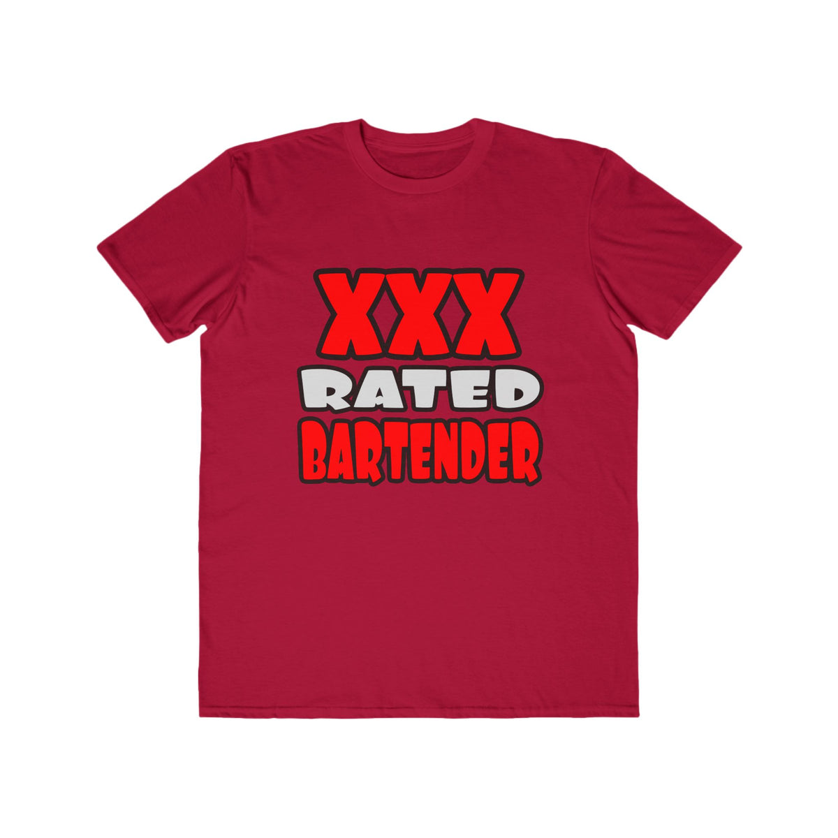 XXX Rated Bartender - Men's Lightweight Fashion Tee