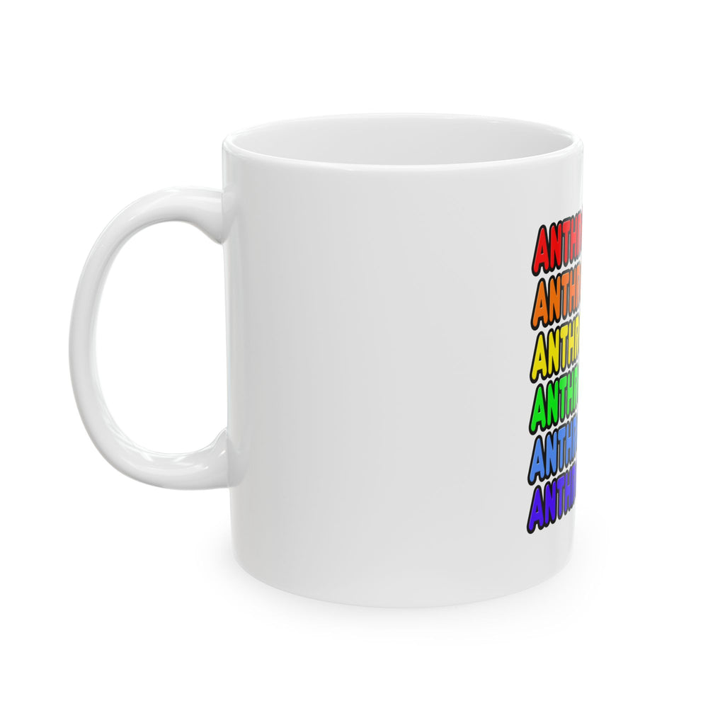 Rainbow Anthropologist - Ceramic Mug, (11oz, 15oz)