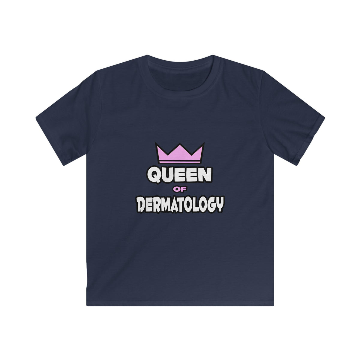 Queen of Dermatology - Kids Softstyle Tee