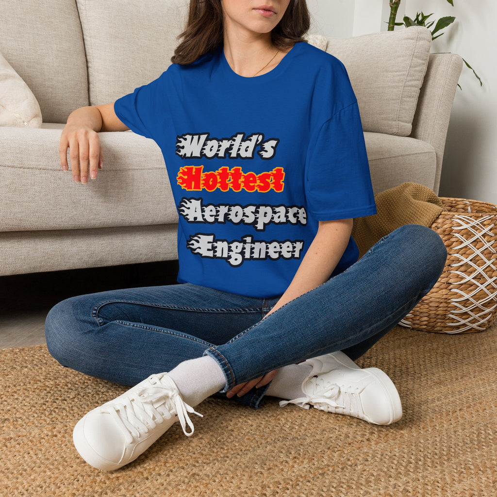 World's Hottest Aerospace Engineer - Unisex Softstyle T-Shirt