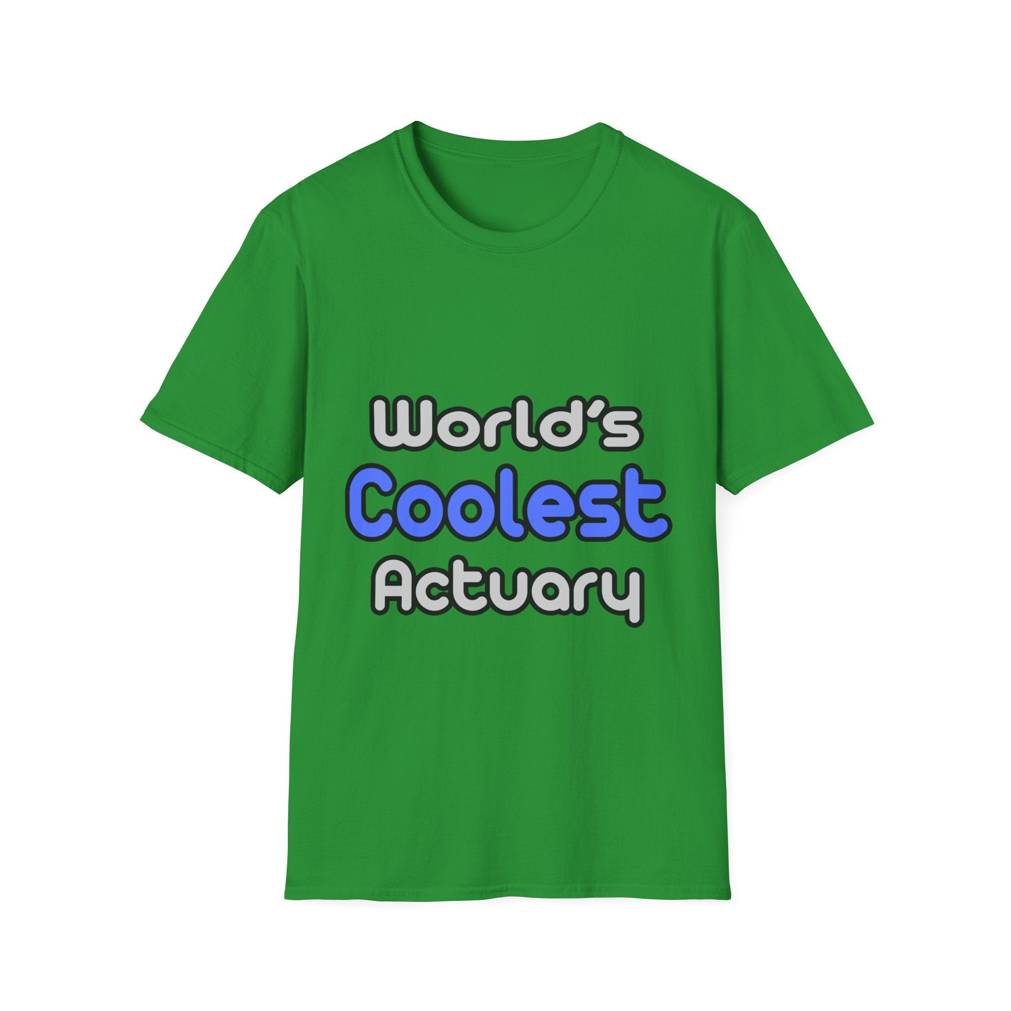 World's Coolest Actuary - Unisex Softstyle T-Shirt