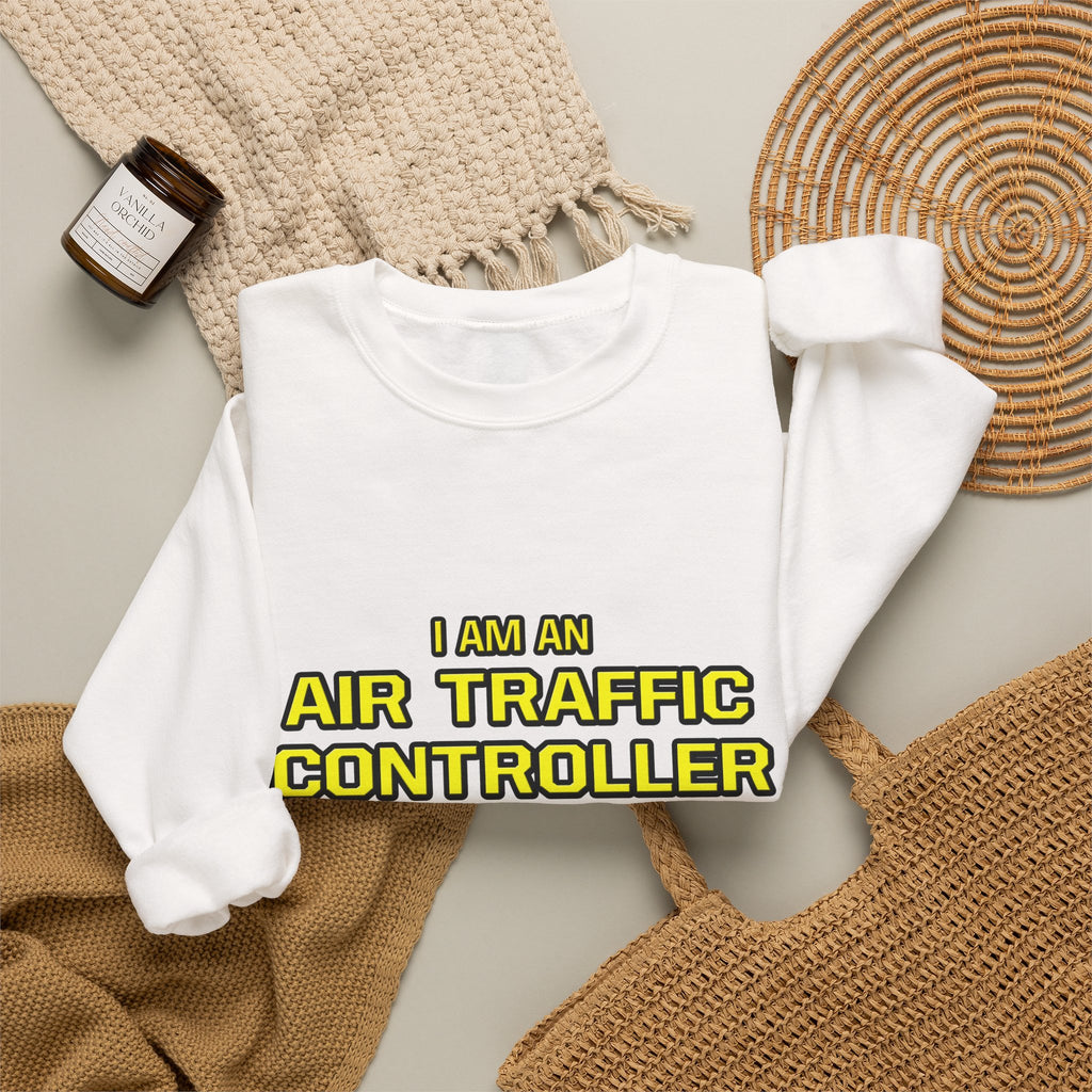 Air Traffic Controller...Superior Intelligence - Unisex Heavy Blend™ Crewneck Sweatshirt