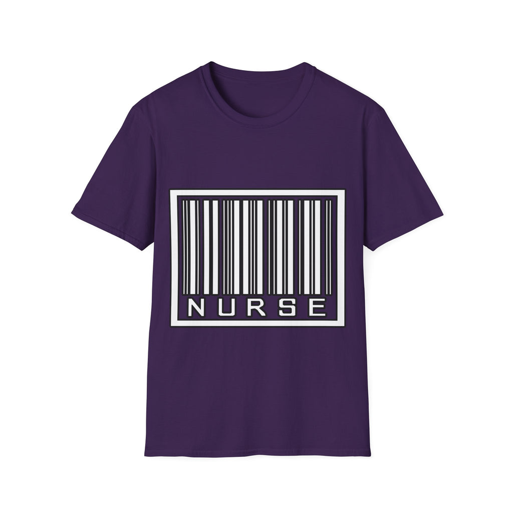 Barcode Nurse - Unisex Softstyle T-Shirt